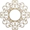 Ekena Millwork Reims Wood Fretwork Pierced Ceiling Medallion, Birch, 26"OD x 9 7/8"ID x 1/4"T CMWP26X26X0250REBI - alternate 1